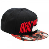 Marvel Deadpool Merc With A Mouth Snapback