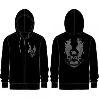 Halo UNSC Logo Zip Up Hoodie