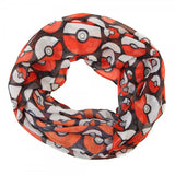 Pokemon Pokeball Infinity Viscose Scarf