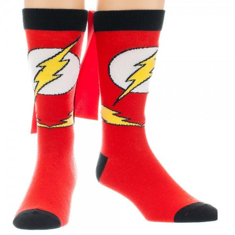 DC Comics Flash Cape Crew Socks