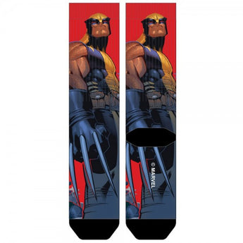 X-Men Wolverine Sublimated Crew Socks