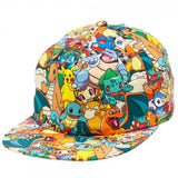 Pokemon All Over Sublimated Print Adjustable Cap