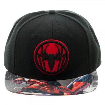 Spiderman Miles Sublimated Bill Snapback