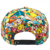 Pokemon All Over Sublimated Print Adjustable Cap