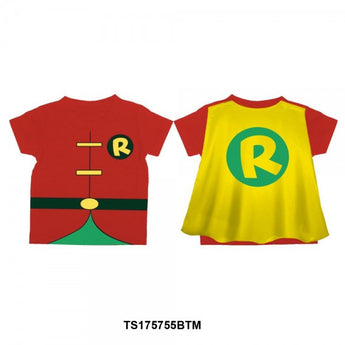 Robin Toddler's Red Cape T-Shirt