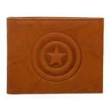 Marvel Captain America Leather Bi-Fold Wallet