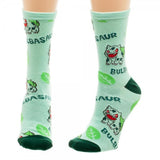 Pokemon Bulbasaur Jrs. All Over Print Crew Socks