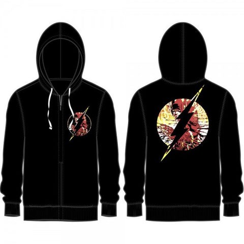 DC Comics Flash Zip Up Hoodie