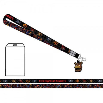 Five Nights at Freddy's All Over Print Lanyard