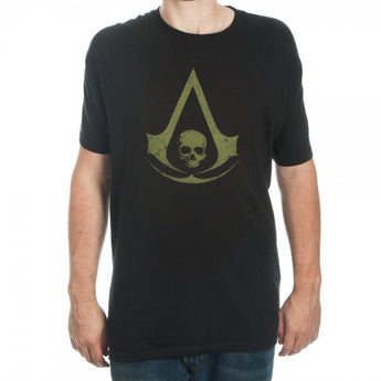 Assassins Creed Logo Mens Black Tee