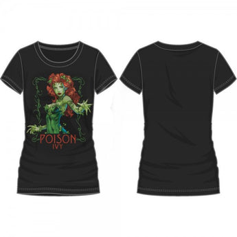 DC Comics Poison Ivy Black Tee