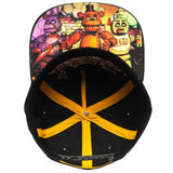 Five Nights At Freddy's Black Snapback