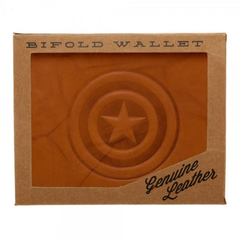 Marvel Captain America Leather Bi-Fold Wallet