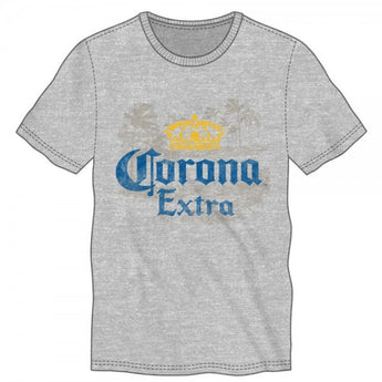 Corona Extra Heather Grey Mens Tee