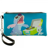 Disney Stitch Clear Envelope with Wristlet