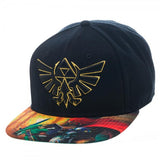 Nintendo Zelda Sublimated Bill Snapback