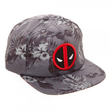 Marvel Deadpool Mono Floral Slouch Snapback