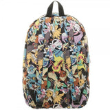 Pokemon Eevee Evolution Toss Print Sublimated Backpack