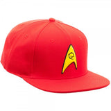 Star Trek Red Shirt Snapback