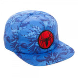 Spiderman Mono Floral Slouch Snapback