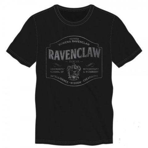 Harry Potter Ravenclaw Black Tee