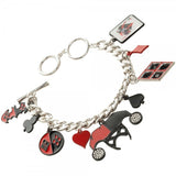 DC Comics Harley Quinn Charm Bracelet