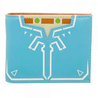 Zelda Breath Of The Wild Leather Bi-Fold Wallet