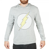 DC Comics Flash Logo Hooded Long Sleeve