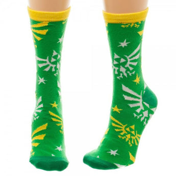 Nintendo Zelda Jrs Crew Socks