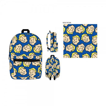 Fallout Vault Boy Toss Head Backpack