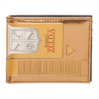 Nintendo Zelda Gold Cartridge Bi-Fold Wallet