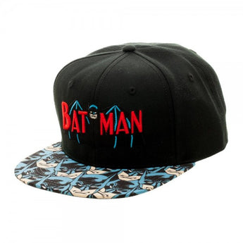 Batman Halftone Black Snapback