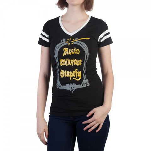 Harry Potter Spells Varsity V-Neck