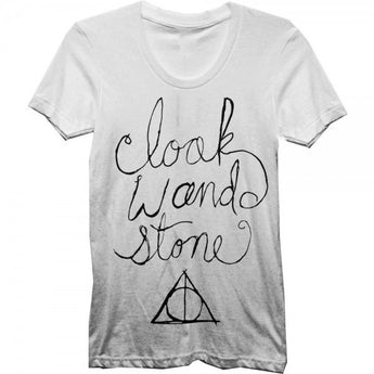 Harry Potter Text White Tee