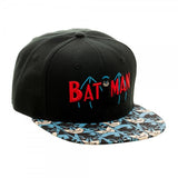 Batman Halftone Black Snapback