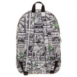 Zelda Game Drawings Sublimated Backpack