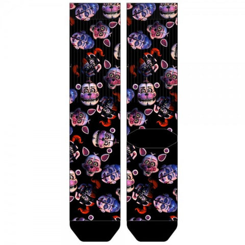 Five Nights at Freddy's Sister Location Sublimated Crew Socks