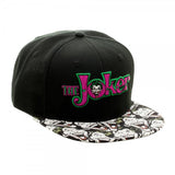 Batman Joker Halftone Black Snapback