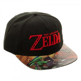 Zelda Printed PVC Bill Snapback