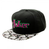 Batman Joker Halftone Black Snapback