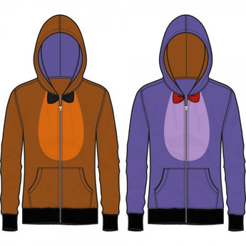 Five Nights at Freddy's Freddy/Bonnie Jrs. Reversible Hoodie