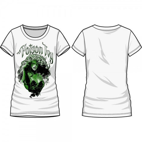 DC Comics Poison Ivy White Tee