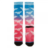 DC Comics Wonder Woman Ombre Crew Socks