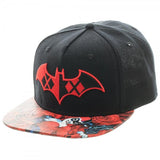 Batman Harley Quinn Roses Snapback