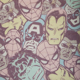 Marvel Pastel Tossed Heads Infinity Scarf