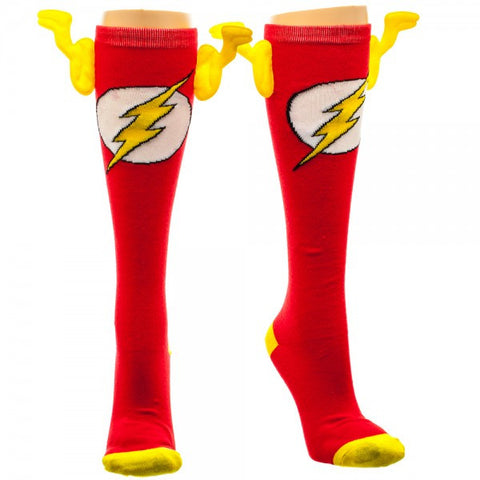 DC Comics Flash Knee High Socks with Wings