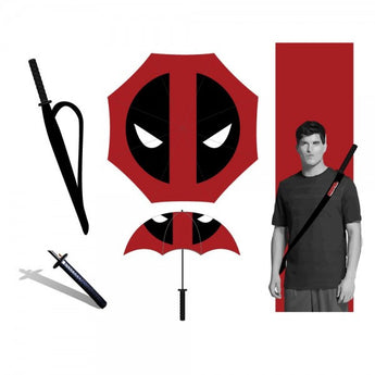 Marvel Deadpool Katana Umbrella