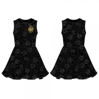 Harry Potter Hogwarts Crest Collar Dress