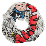 Marvel Comic Print Infinity Viscose Scarf