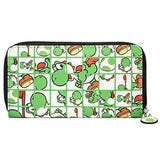 Nintendo Yoshi Large Zip Around Wallet